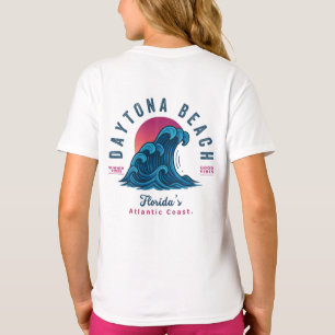 DAYTONA BEACH FLORIDA SUMMER WAVES VACATION T-Shirt
