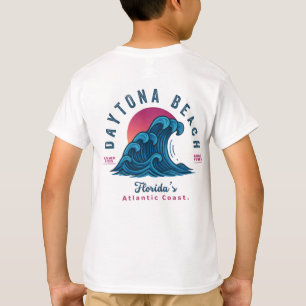 DAYTONA BEACH FLORIDA SUMMER WAVES VACATION T-Shirt