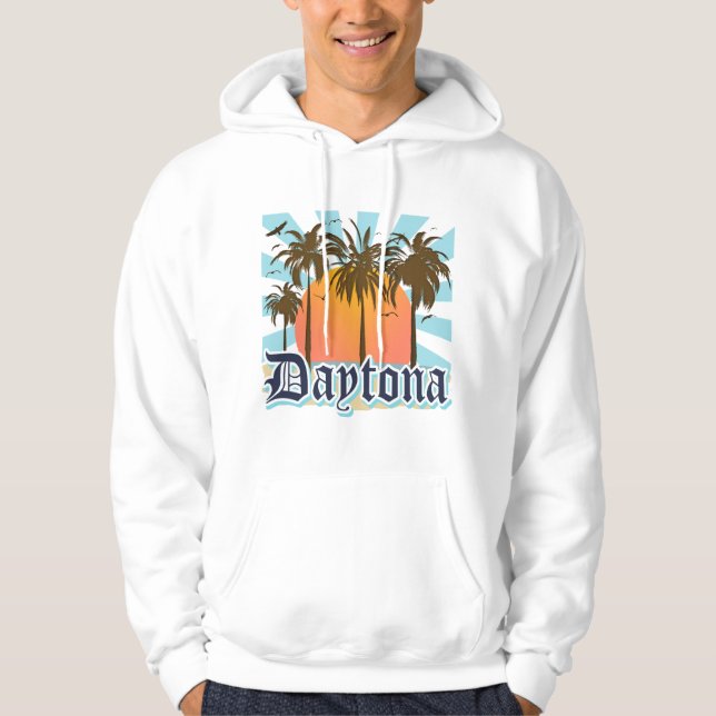 Daytona Beach Florida USA Hoodie (Front)