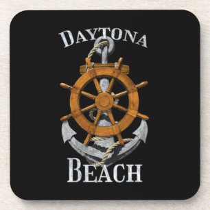 Daytona Beach Florida Vacation Nautical Anchor Sai Coaster