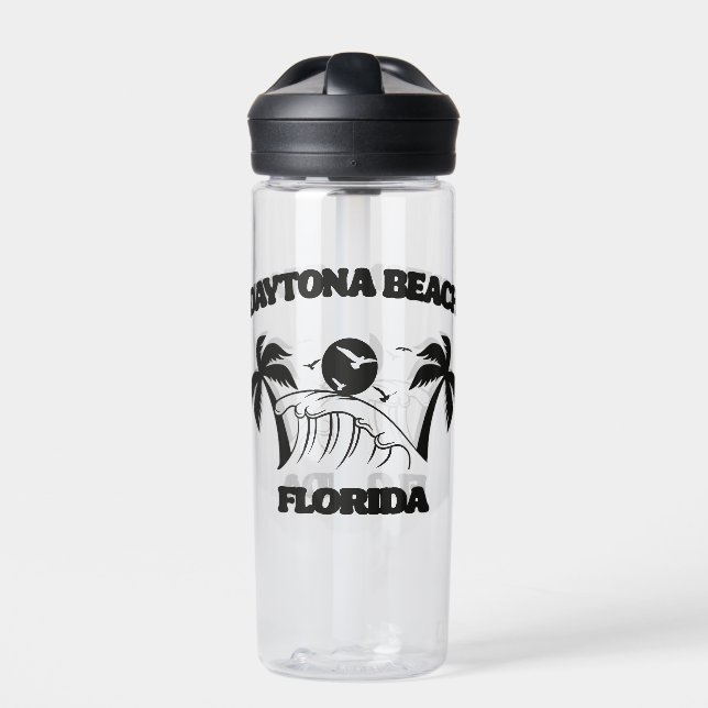 Daytona Beach Florida Water Bottle (Front)