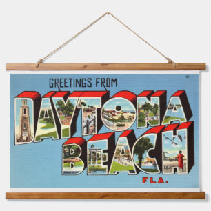 Daytona Beach Hanging Tapestry