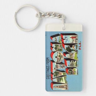 Daytona Beach Keychain
