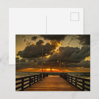 Daytona Beach Pier Postcard