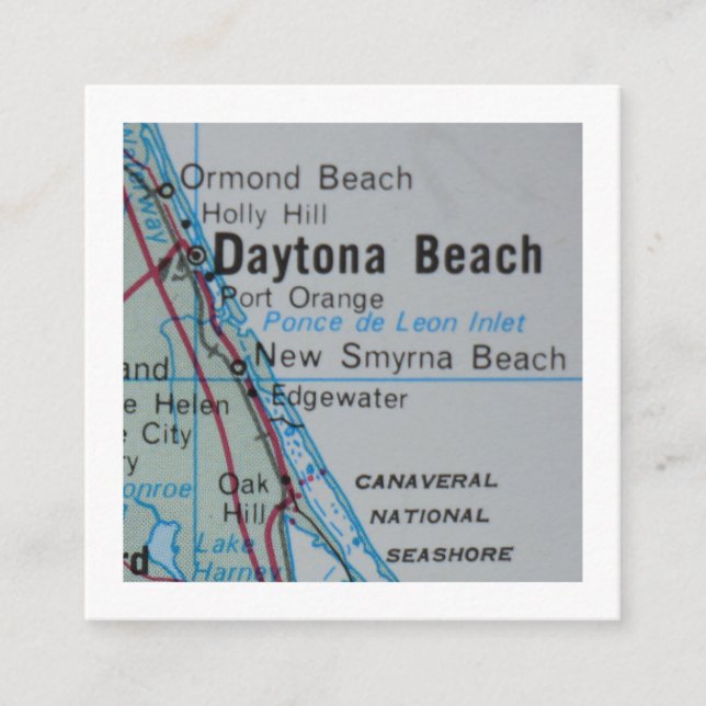 daytona beach We have Moved Nouvelle carte d'adres (Devant)