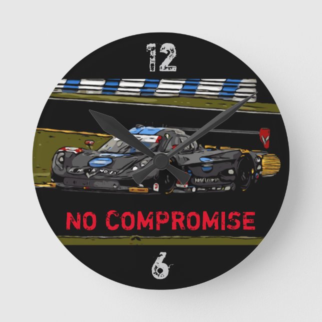 DAYTONA PROTOTYPE - NO COMPROMISE ROUND CLOCK (Front)