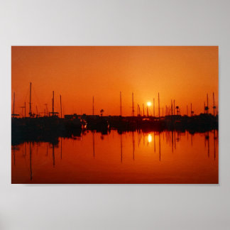 Daytona Sunrise Poster