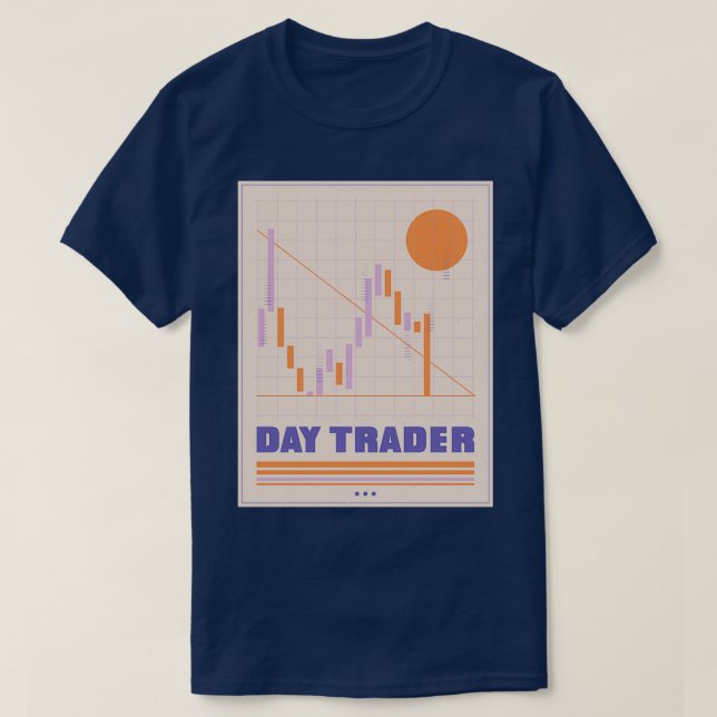 Daytrader chart T-Shirt (Design Front)