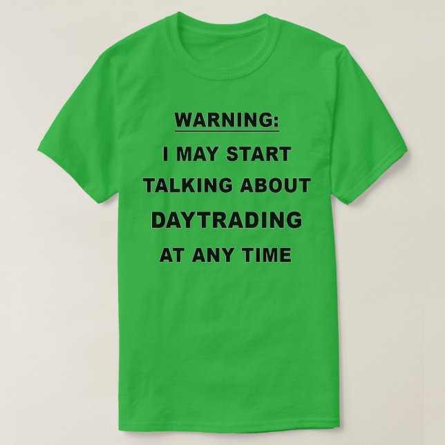 Daytrading Funny Daytrading GiftPresent 2 T-Shirt (Design Front)