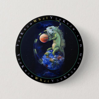 Daze of the Iguana 2 Inch Round Button