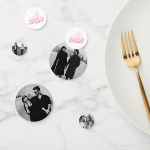 Dazed & Engaged Bachelorette Party Photo Confetti