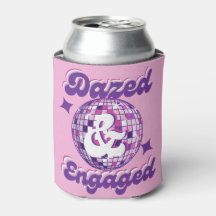 Dazed & Engaged Retro Disco Bachelorette Party