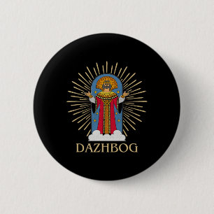 Dazhbog Ancient Mythological Slavic Paganism Russi 2 Inch Round Button