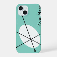 Dazzle Blue 'Your Name' iPhone case
