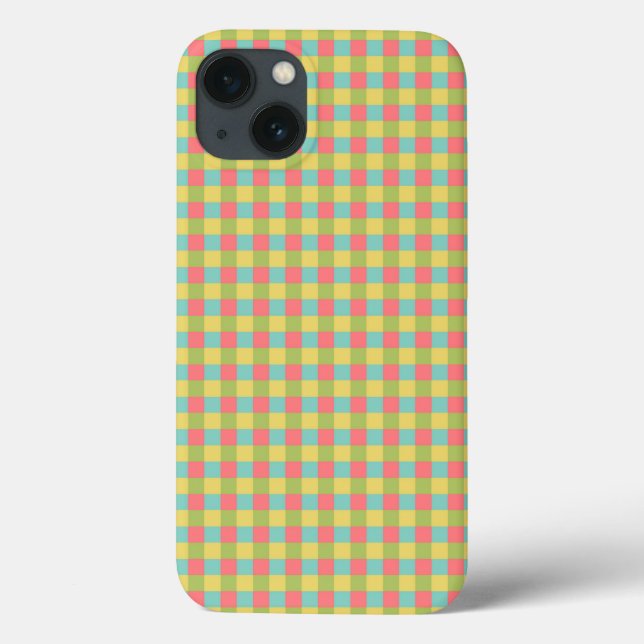 Dazzle Check iPad Mini coque (Verso)