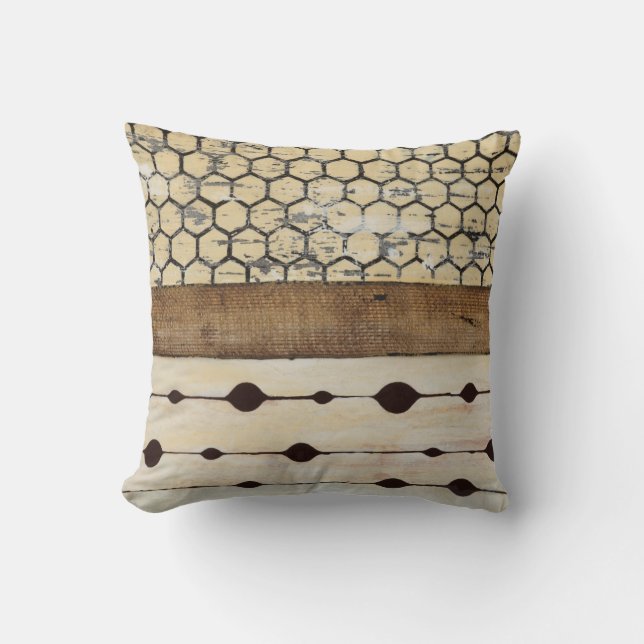 Dazzle II Throw Pillow (Front)