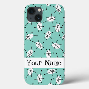Dazzle Multi Blue 'Name' iPad case