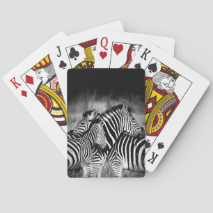 Dazzle of Zebra Playing Cards
