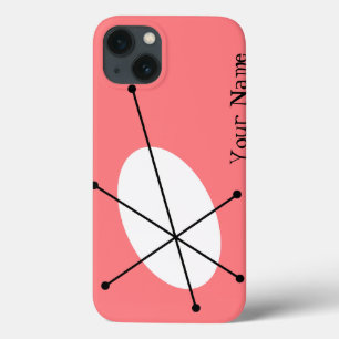 Dazzle Pink 'Your Name' iPad Mini case
