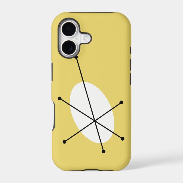 Dazzle Yellow iPhone case (Back)