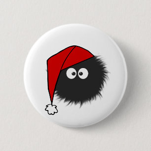 Dazzled Bug Christmas 2 Inch Round Button