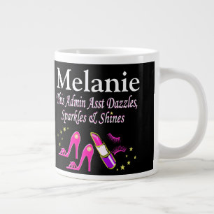 DAZZLING ADMIN ASST PERSONALIZED MUG