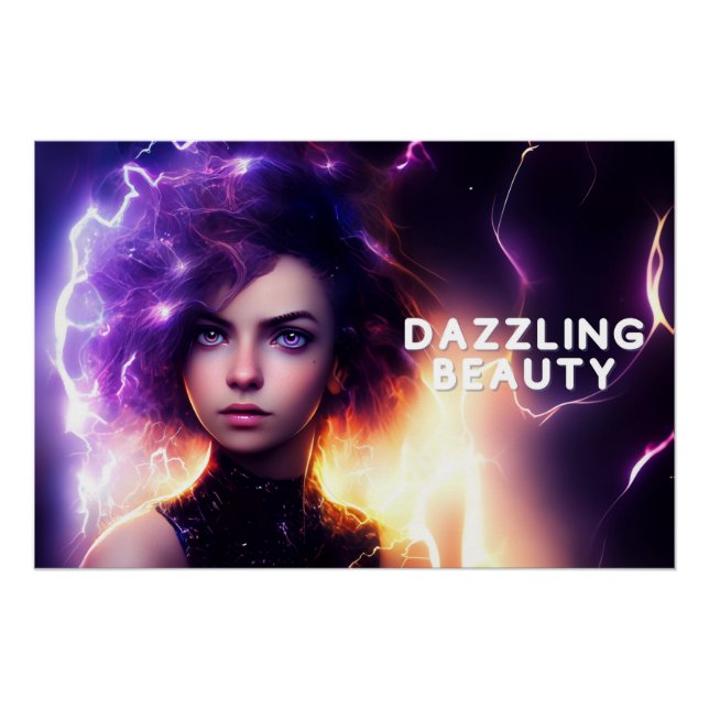 Dazzling Beauty Poster (Front)