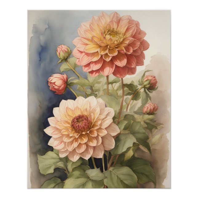 Dazzling Dahlia Poster (Front)