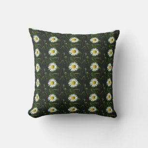 Dazzling Daisies Outdoor Fabric Pillow