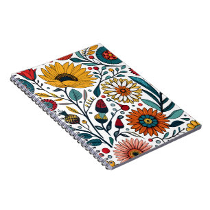 Dazzling Daisy Delight: A Floral Fashion Favourite Notebook