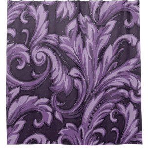Dazzling Damask, Plum