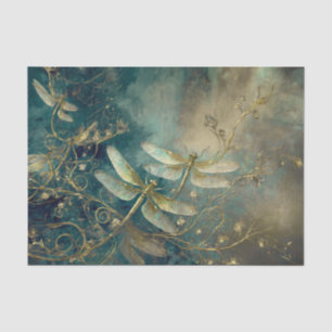 Dazzling Dragonflies, Elegant Dances Tissue Paper