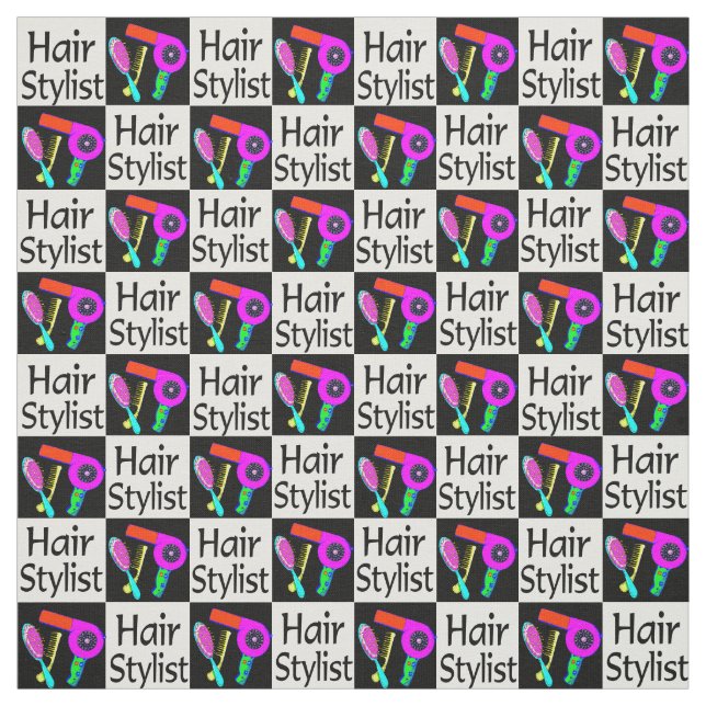 DAZZLING HAIR STYLIST FABRIC (Swatch)