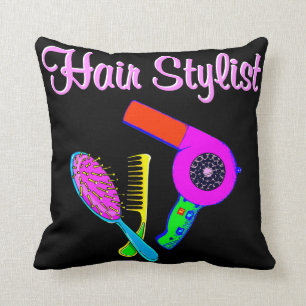 DAZZLING HAIR STYLIST TEES AND GIFTS THROW PILLOW