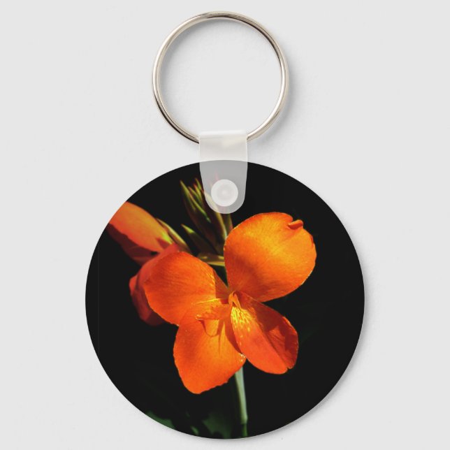 Dazzling Orchid Keychain (Front)
