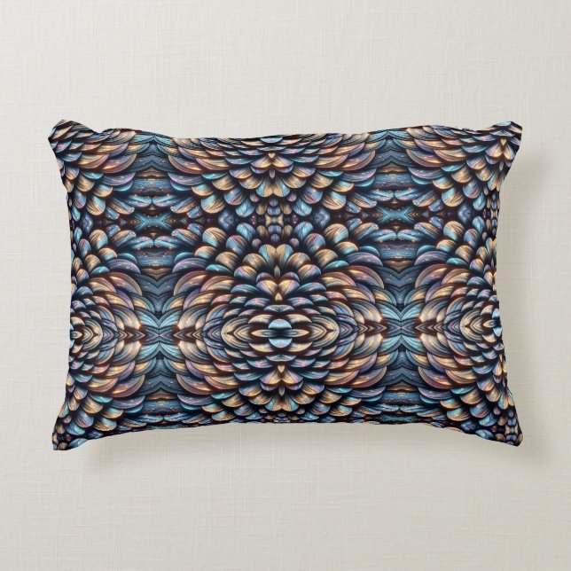 Dazzling Scales Accent Pillow (Front)