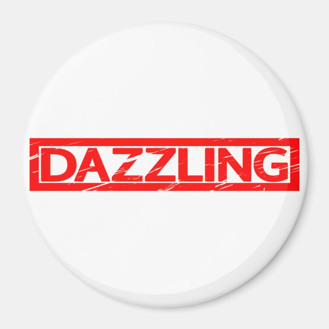 Dazzling Stamp Magnet (Front)