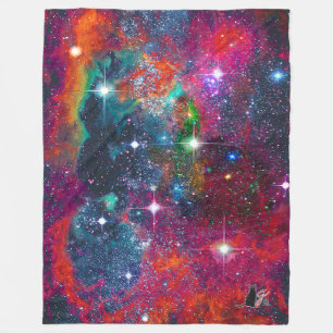 Dazzling Star Field  Fleece Blanket