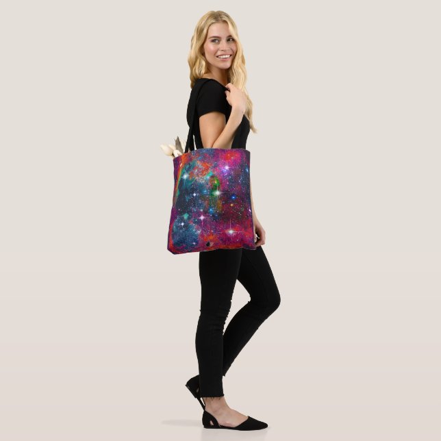 Dazzling Star Field Tote Bag (On Model)