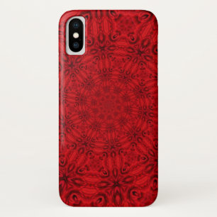 Dazzling Swirling Red Pattern Case-Mate iPhone Case