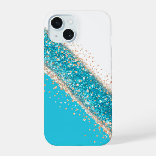 Dazzling Turquoise Blue Sparkle Phone Case