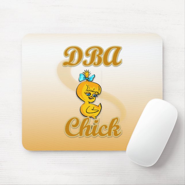 DBA Chick Mouse Pad (With Mouse)