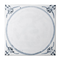 DBT18 Delft Biblical Design Ceramic Tile