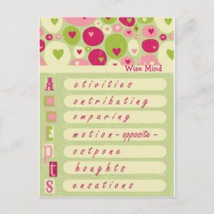 DBT Wise Mind "accepts" Postcard