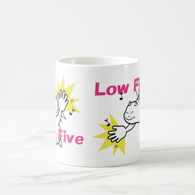 DBY Hi-Lo Fives Coffee Mug (Center)