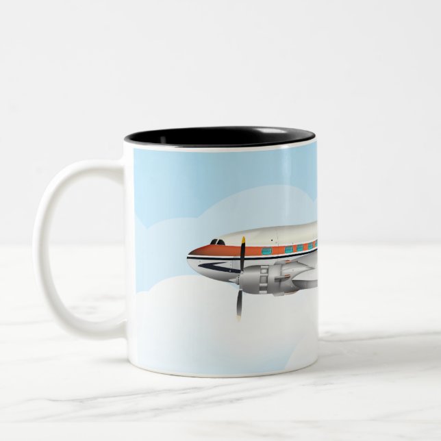 DC-3 Two-Tone COFFEE MUG (Left)