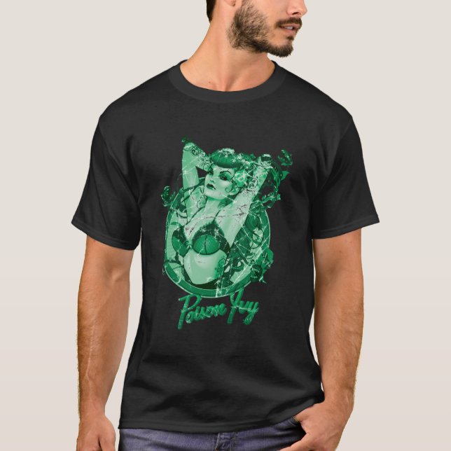 Dc Bombshells Poison Ivy Character T-Shirt (Front)