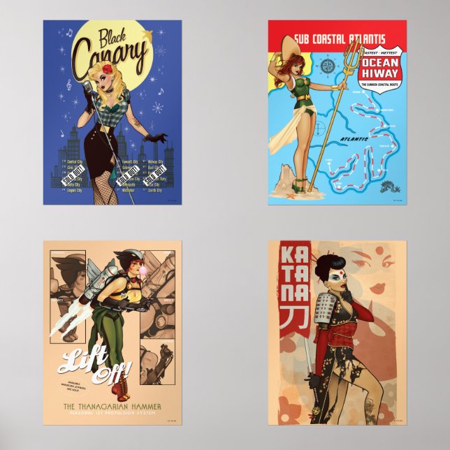 DC Comic Bombshells Group 2 (Front)