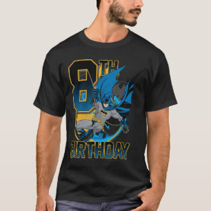 DC Comics Batman 8th Birthday Bat Swing Action Pos T-Shirt