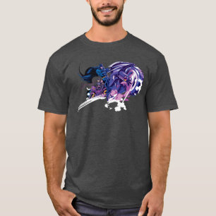 DC Comics Batman and Catwoman Motorcycles girl T-Shirt